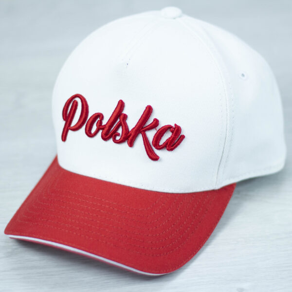 Czapka z daszkiem Jack Poland (White/Red)