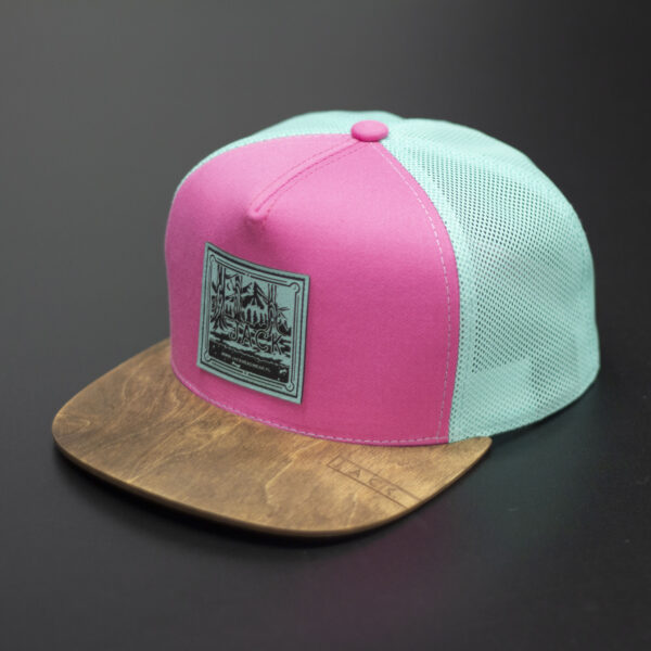 Snapback Jack Wood Pink-Ocean Palisand Forest