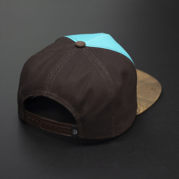 Alternative view of Snapback Jack Wood Palisand Forest (Turquoise/Brown)