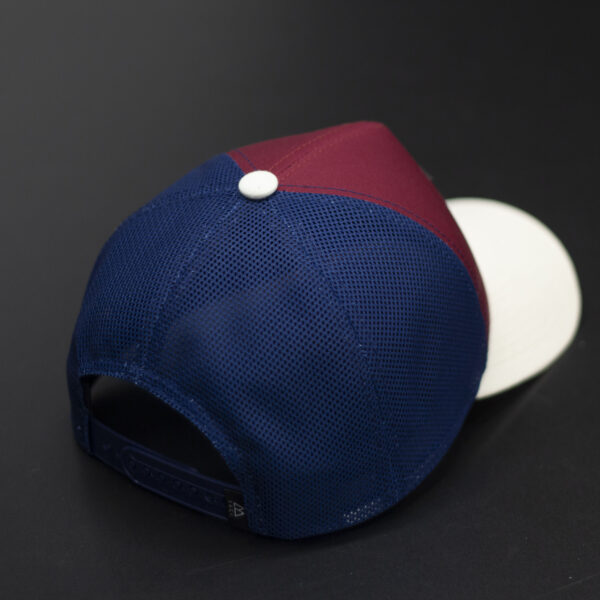 Alternative view of Czapka z daszkiem Jack JS (White/Claret/Navy)