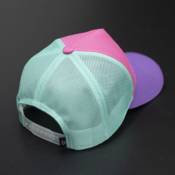 Alternative view of Czapka z daszkiem Jack JS (Purple/Pink/Mint)