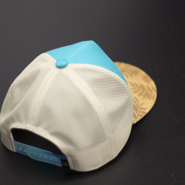 Alternative view of Czapka z daszkiem Jack Wood Oak (Turquoise/White)